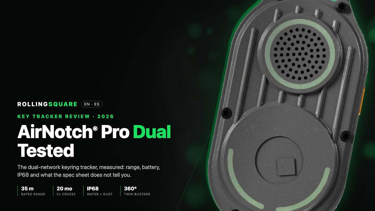 AirNotch Pro Dual Review: Find My + Find Hub Key Tracker, Tested (2026)|AirNotch Pro Dual a examen: rastreador de llaves con Find My y Find Hub (2026)