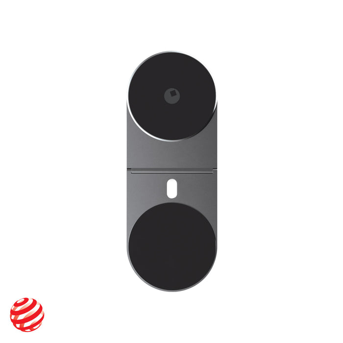 EDGE® Pro Core - MagSafe phone & tablet holder - Hyperspace Black - MagSafe phone and tablet holder in sleek black with circular magnetic pads and slim vertical design. - Rolling Square