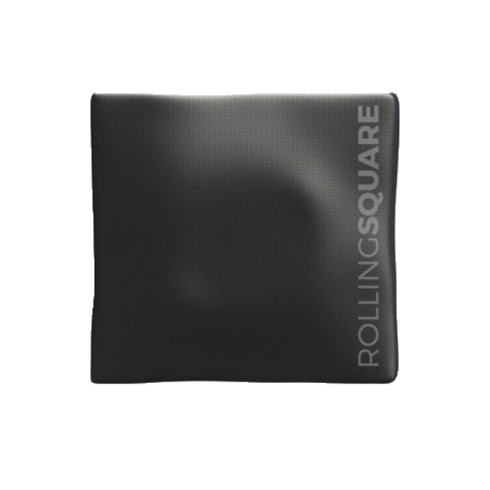 EDGE® Pouch - Velcro purse for EDGE or EDGE Pro - Default Title - Black square Velcro pouch with subtle texture and vertical "ROLLINGSQUARE" logo on the right side. - Rolling Square